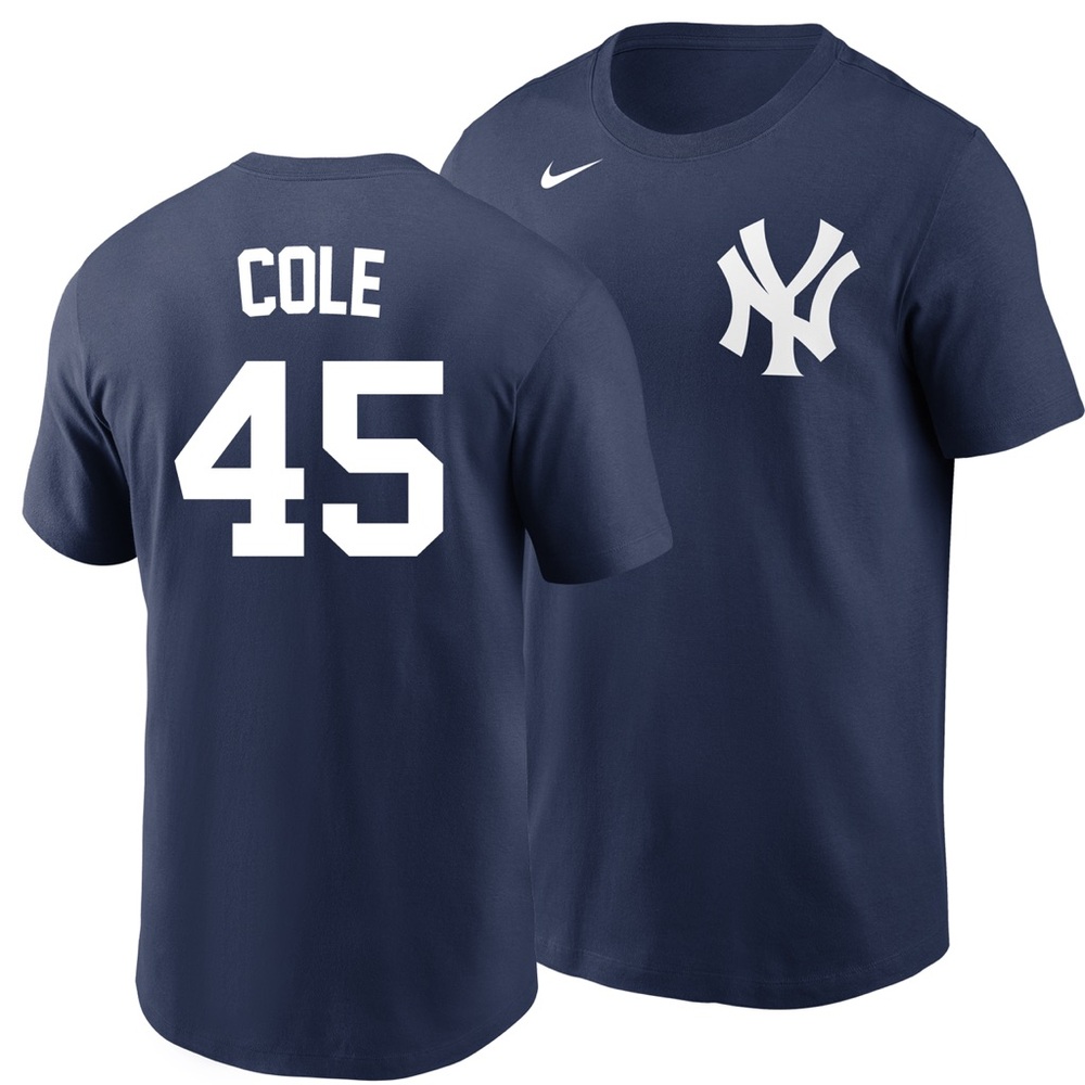 Kids Navy Yankees Gerrit Cole T-Shirt